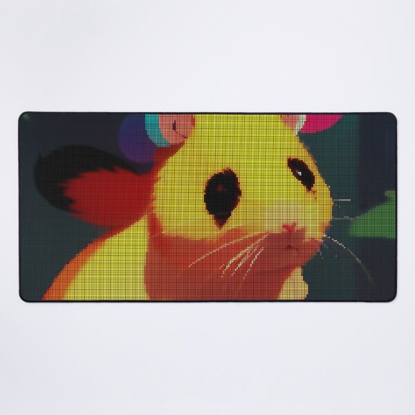 Item preview, Colorful Abstract Hamster 8-bit Pixel Art designed and sold by PixelDripped.