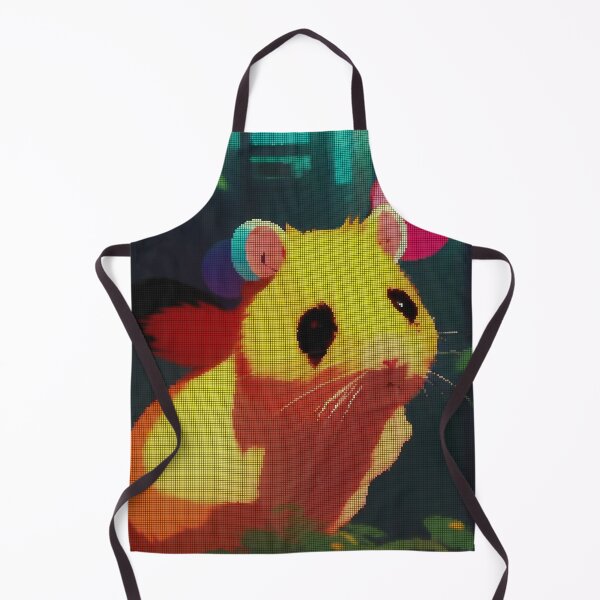 Item preview, Colorful Abstract Hamster 8-bit Pixel Art designed and sold by PixelDripped.