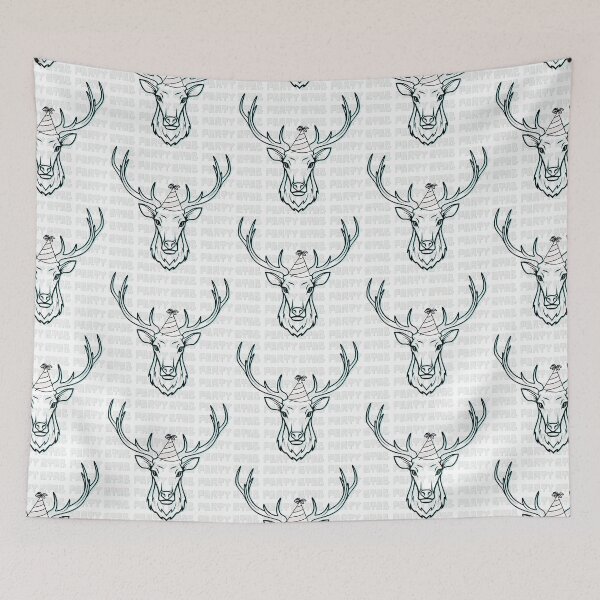 Item preview, Stag Party Art designed and sold by KatsCanvas.