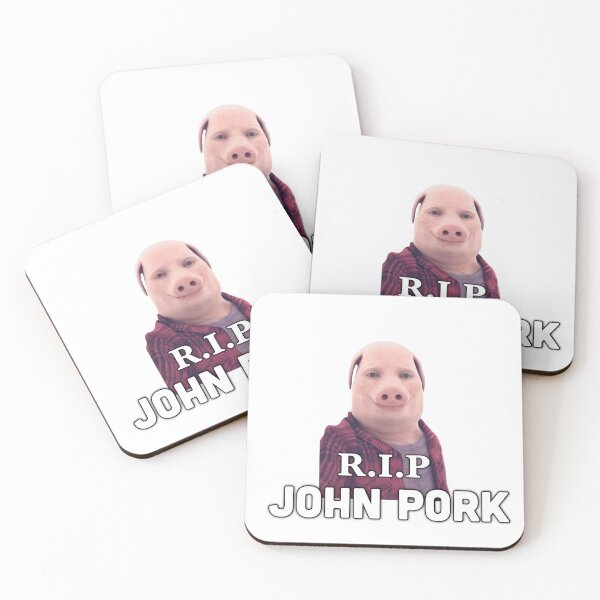 Item preview, RIP John Pork designed and sold by wheezyprint.