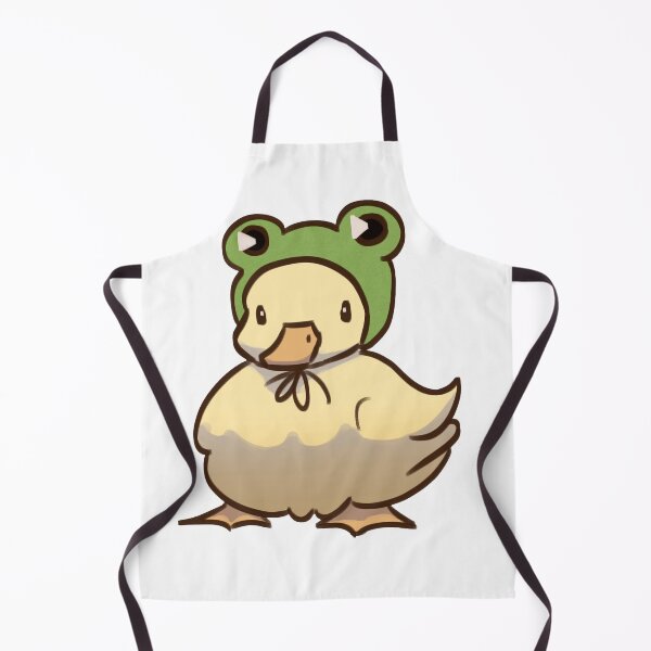 Item preview, Baby duck with frog hat designed and sold by Vanillart5.