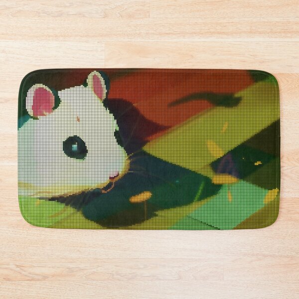 Item preview, Colorful Abstract Hamster 8-bit Pixel Art designed and sold by PixelDripped.