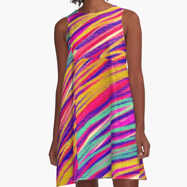 Rainbow Dream A-Line Dress