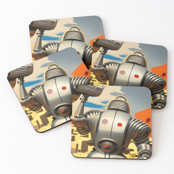 Item preview, MidCentury Visions (Space and Robots 4) designed and sold by PixelatedPaints.