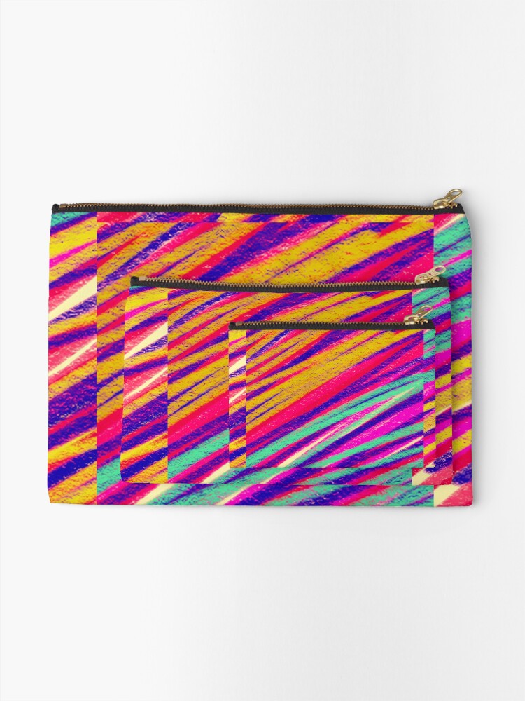 Alternate view of Rainbow Dream Zipper Pouch