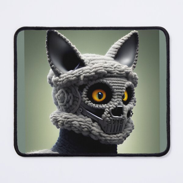Item preview, Cybercat Futuristic Design designed and sold by TeoDorskiy.