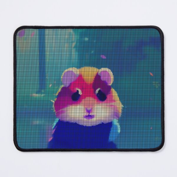 Item preview, Colorful Abstract Hamster 8-bit Pixel Art designed and sold by PixelDripped.