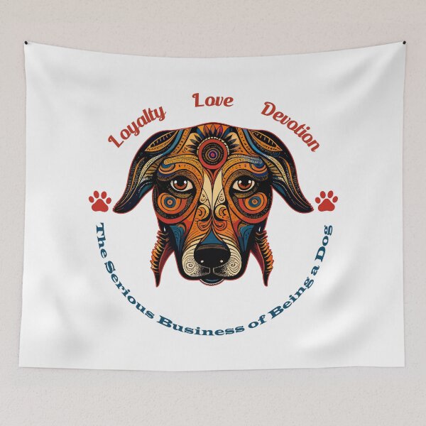 Item preview, Loyalty Love Devotion - The serious business of being a dog designed and sold by AcePick.