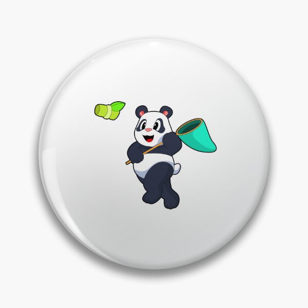 Item preview, Panda Landing net Bamboo designed and sold by Snabdesign84.