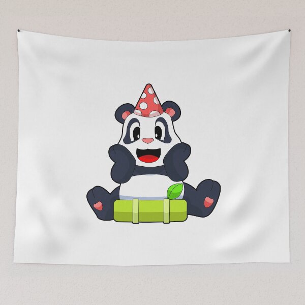 Item preview, Panda Birthday Party hat designed and sold by Snabdesign84.