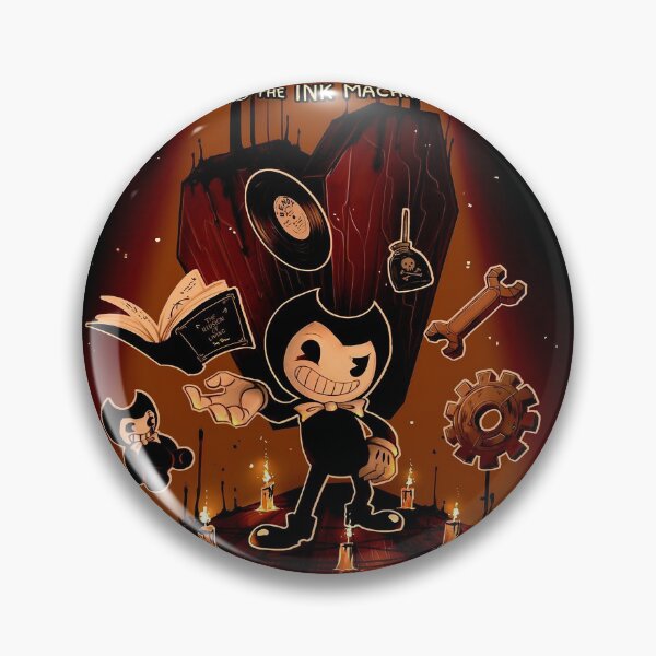 Item preview, bendy and the ink machine designed and sold by kitchellpostle.