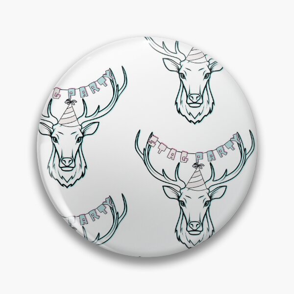 Item preview, Stag Party Art designed and sold by KatsCanvas.