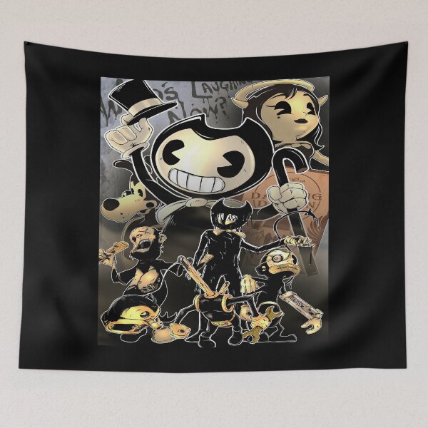 Item preview, bendy and the ink machine designed and sold by kitchellpostle.