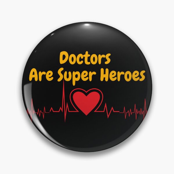 Item preview,  Doctors Are Super Heroes - Heroes in White Coats - On A Mission designed and sold by Chromatic-Art.