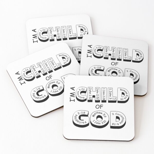 Item preview, I'M A CHILD OF GOD (GALATIANS 3:26, JOHN 1:12, JOHN 11:52, 1 JOHN 2:28, 1 JOHN 3:1,2, 1 JOHN 3:10; ROMANS 8:14-16, PHILIPPIANS 2:15, MATTHEW 5:9, 2 CORINTHIANS 6:18) designed and sold by BLYFTD.