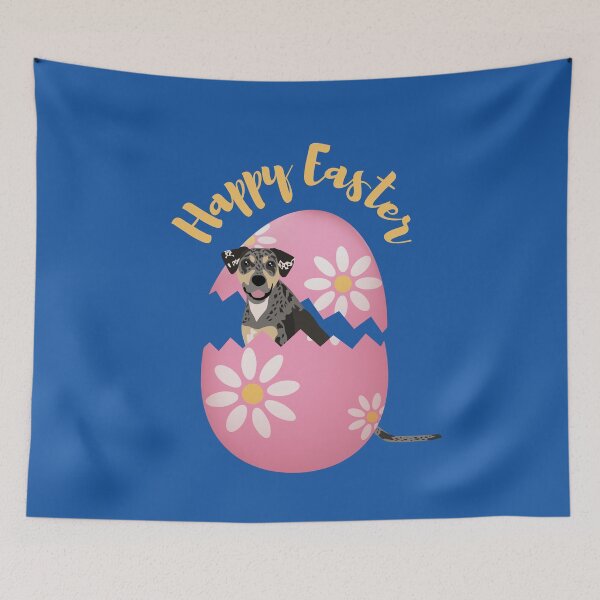 Item preview, Catahoula Leopard Dog Inside Easter Egg designed and sold by SeasonalDogs.