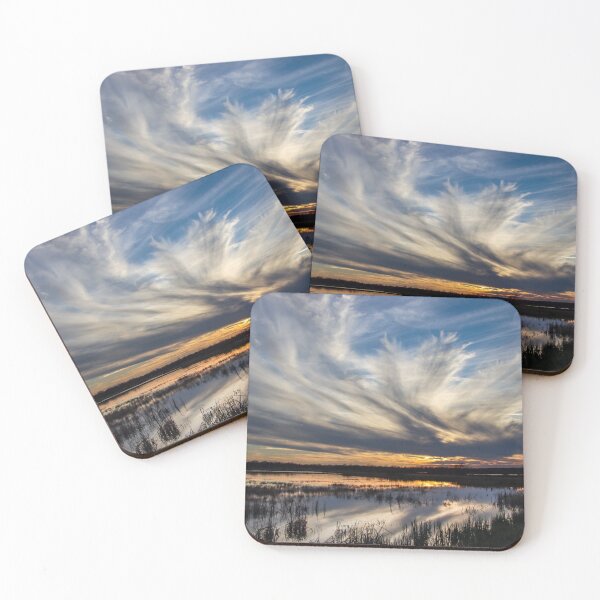 Item preview, Dramatic clouds and reflection at sunset designed and sold by Nina-Nelson.