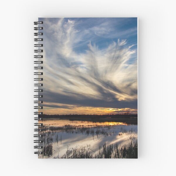 Item preview, Dramatic clouds and reflection at sunset designed and sold by Nina-Nelson.