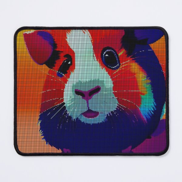 Item preview, Colorful Abstract Guinea Pig 8-bit Pixel Art designed and sold by PixelDripped.
