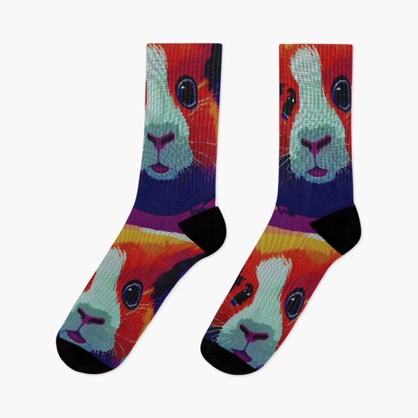Item preview, Colorful Abstract Guinea Pig 8-bit Pixel Art designed and sold by PixelDripped.
