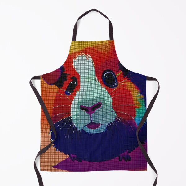 Item preview, Colorful Abstract Guinea Pig 8-bit Pixel Art designed and sold by PixelDripped.