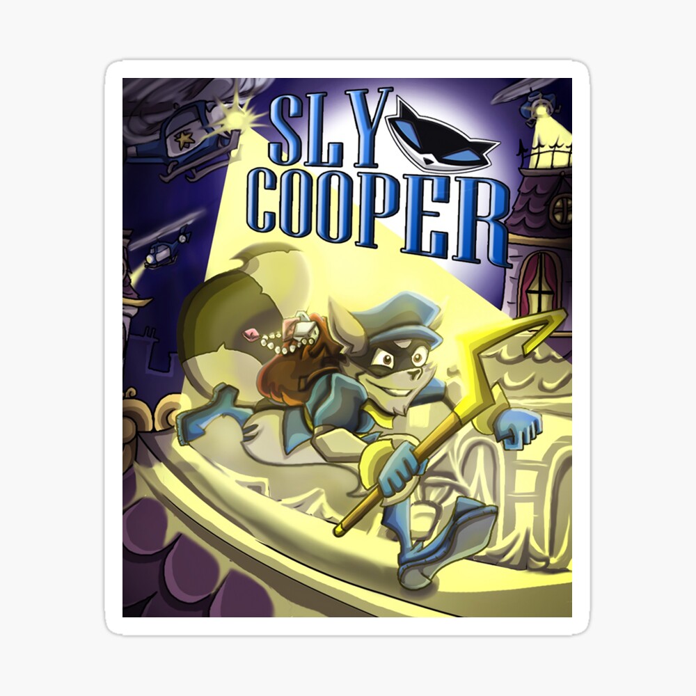 Sly Cooper Gang Extended Sticker for Sale by Swisskid