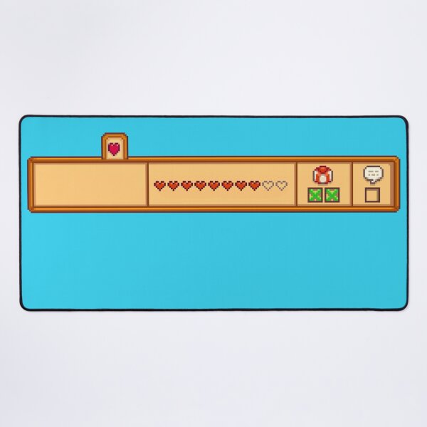 Item preview, Stardew Valley Relationship Bar 8 heart 2 present 0 talk designed and sold by aiya-pixels.