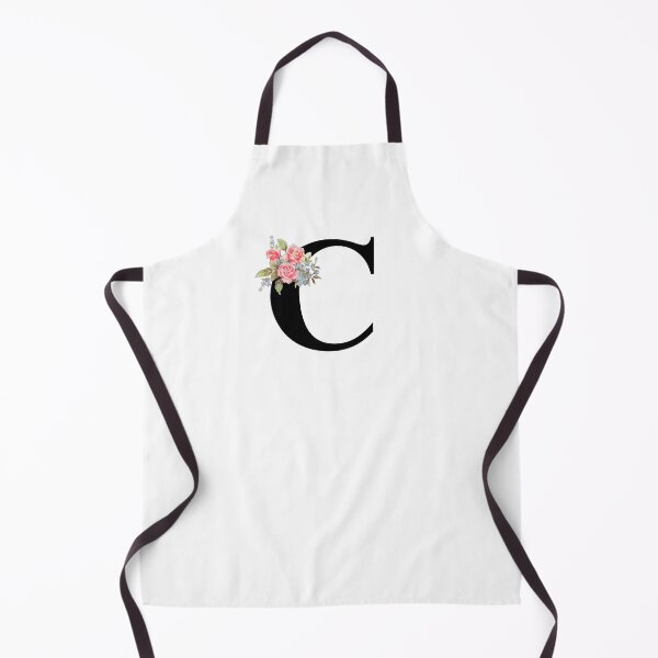 Item preview, Letter C Botanical Monogram Floral Pink Rose Flowers C Initial designed and sold by inspirationzgal.