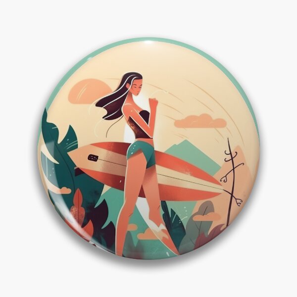 Item preview, Surfer Woman 4 - Surfer Girl 4 designed and sold by Paninato.