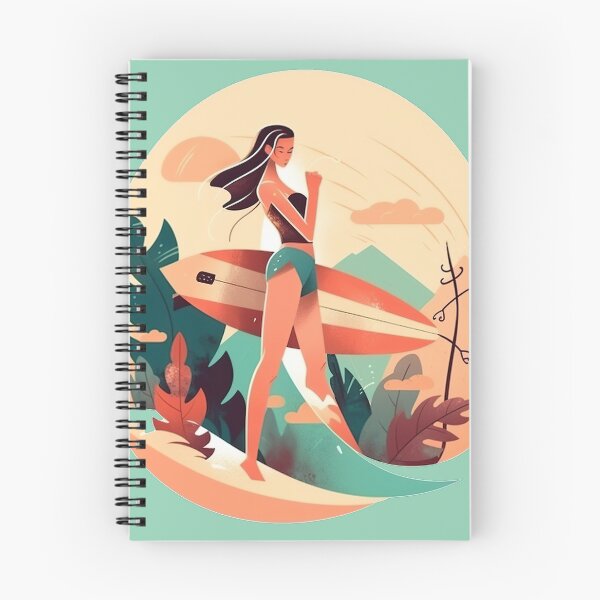 Item preview, Surfer Woman 4 - Surfer Girl 4 designed and sold by Paninato.