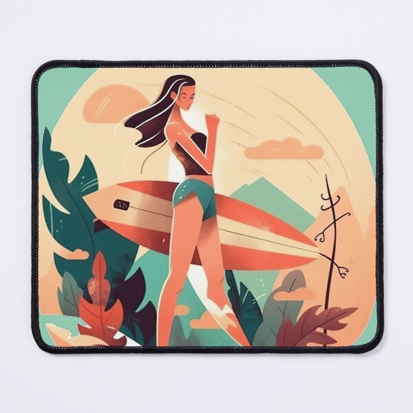 Item preview, Surfer Woman 4 - Surfer Girl 4 designed and sold by Paninato.