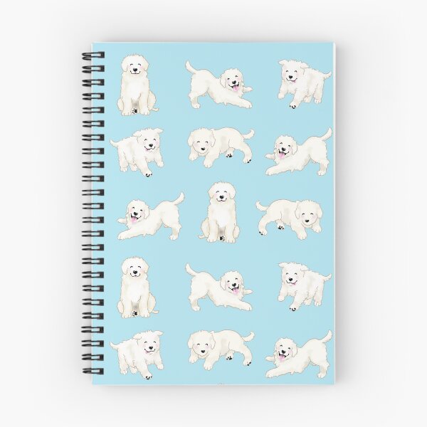 Item preview, Cute Maremma Puppies - Blue designed and sold by BlossomCreative.
