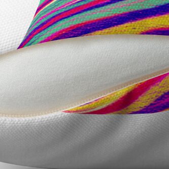 Alternate view of Rainbow Dream Throw Pillow