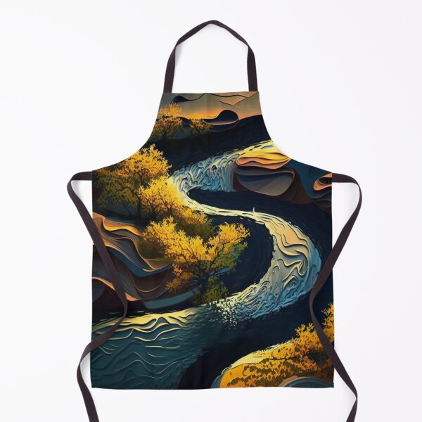 Item preview, river abstract designed and sold by shokA Design.