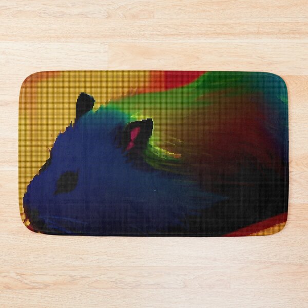 Item preview, Colorful Abstract Guinea Pig 8-bit Pixel Art designed and sold by PixelDripped.