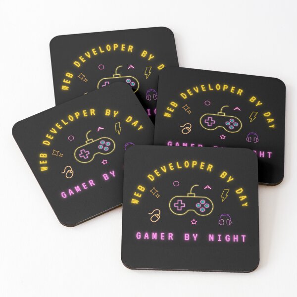 Item preview, Web Developer by day gamer by night  designed and sold by DigitalByEb.