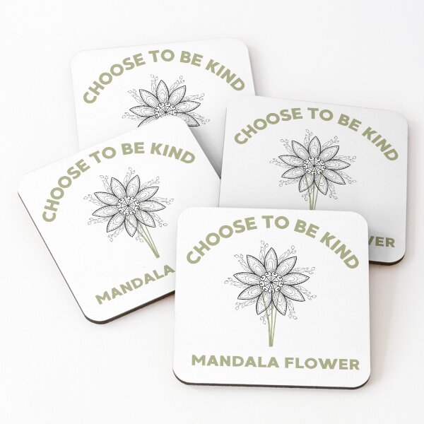 Item preview, Choose To Be Kind Flower Mandala, For your Mom, womens day Gift designed and sold by sandra-merch.
