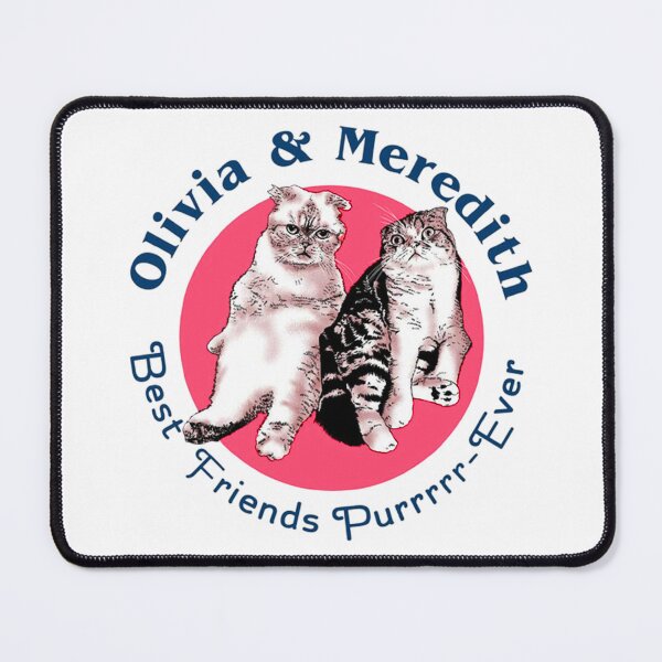 Item preview, Olivia & Mered­ith | Best Friends Purr Ever designed and sold by DingoTee (1388)⭐⭐⭐⭐⭐.