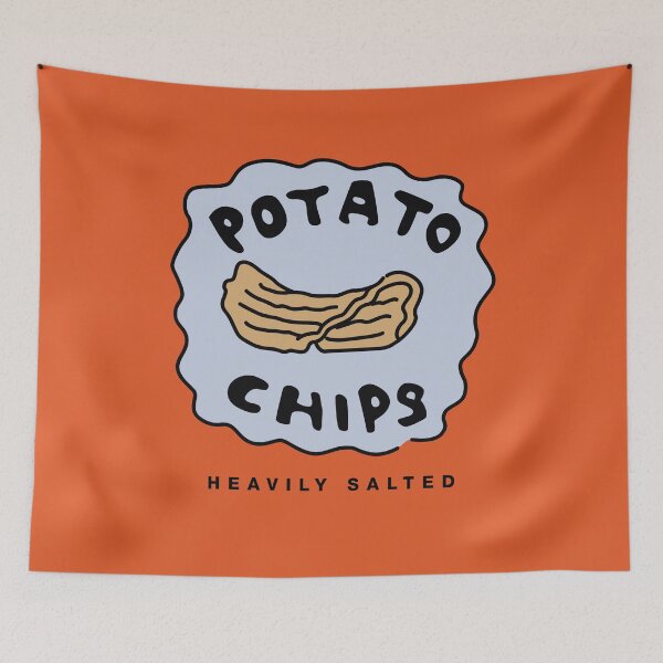 Item preview, Heavily Salted Potato Chips designed and sold by REALsaintpetty.