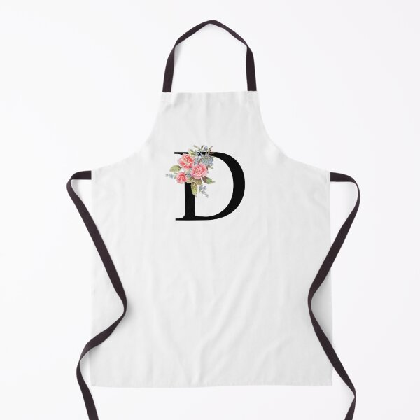Item preview, Letter D Botanical Monogram Floral Pink Rose Flowers D Initial designed and sold by inspirationzgal.