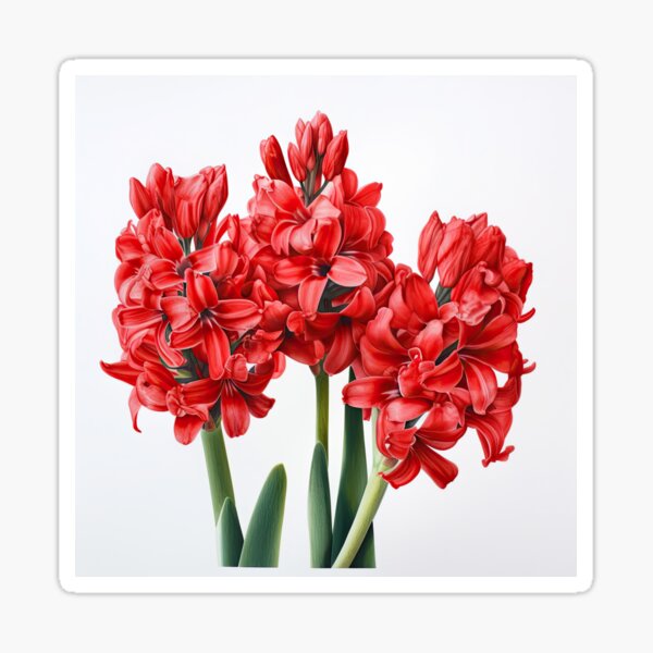 Aperçu de l'œuvre Red Hyacinth  créée et vendue par Vanover Designs.