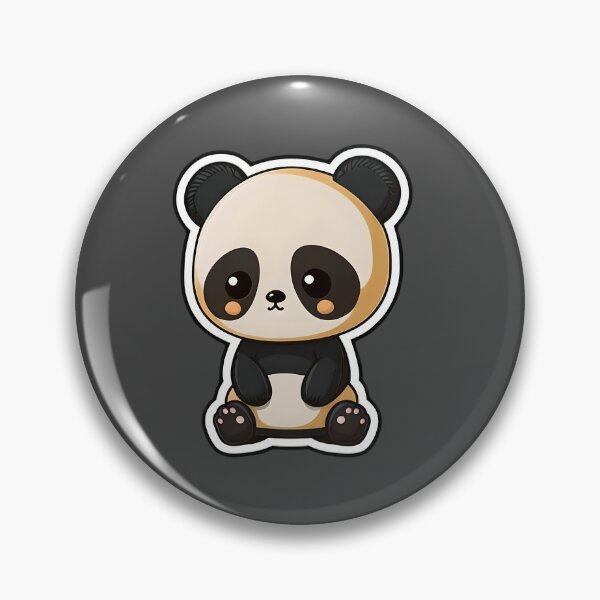 Item preview, Happy Chibi Panda designed and sold by RoboRembrandt.