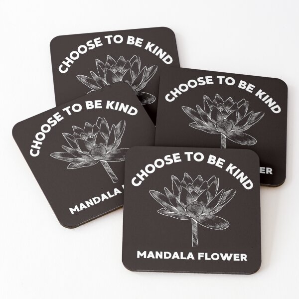 Item preview, Choose To Be Kind Flower Mandala, international womens day 2023 designed and sold by sandra-merch.