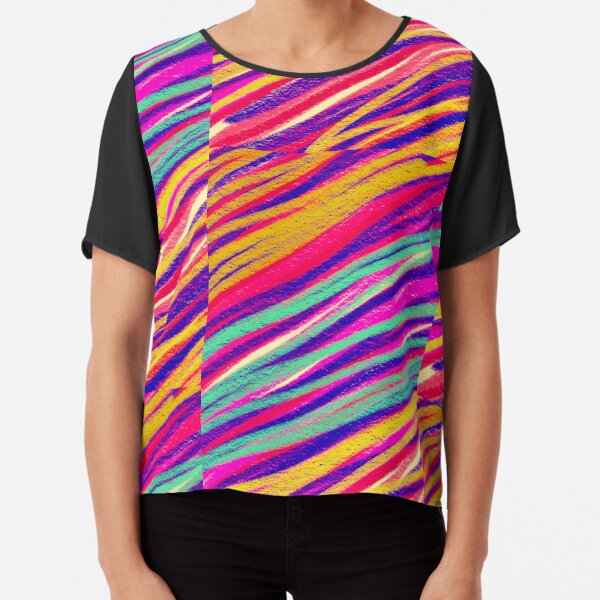 Rainbow Dream Chiffon Top