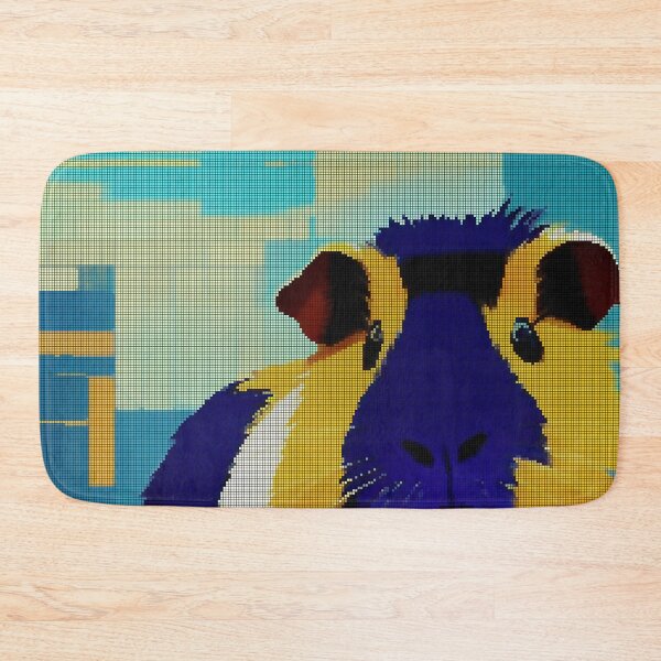 Item preview, Colorful Abstract Guinea Pig 8-bit Pixel Art designed and sold by PixelDripped.