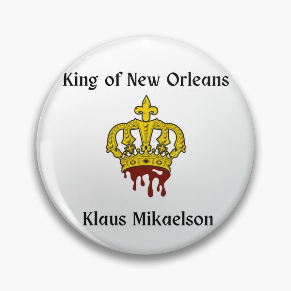 Item preview, klaus mikaelson king of new orleans crown with fake blood designed and sold by LannisterOnMars.