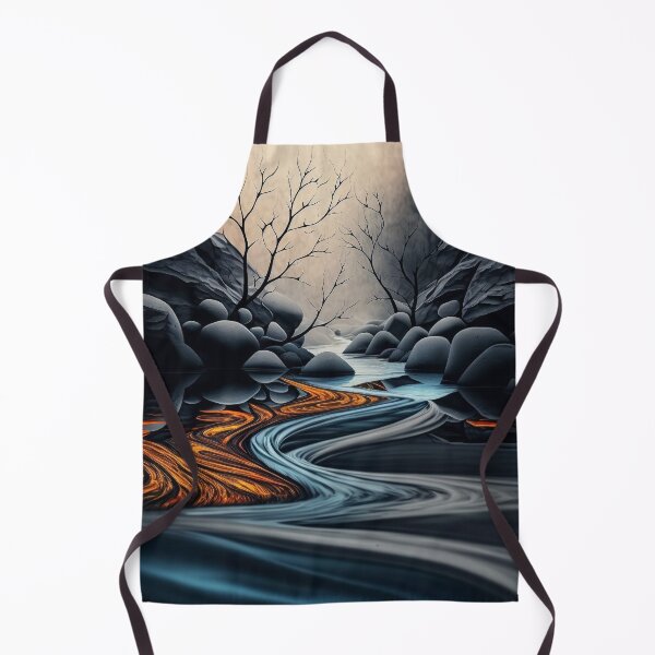 Item preview, river abstract designed and sold by shokA Design.