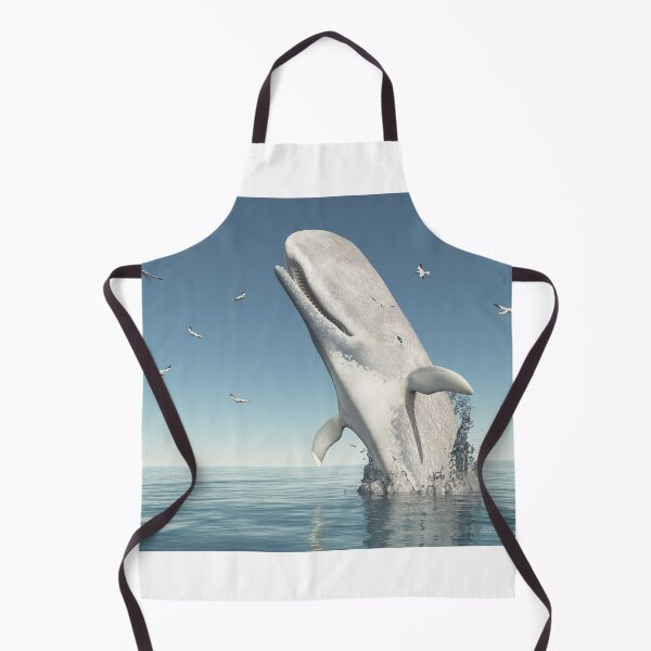 Item preview, Emerging sperm whale and seagulls designed and sold by MIRO3D.