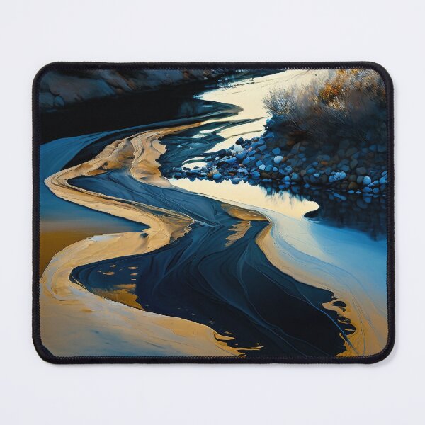 Item preview, river abstract designed and sold by shokA Design.