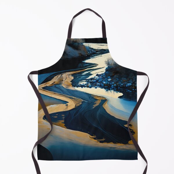 Item preview, river abstract designed and sold by shokA Design.